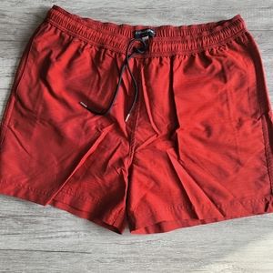 T Christopher Men's Bathing Suit | Red | Large